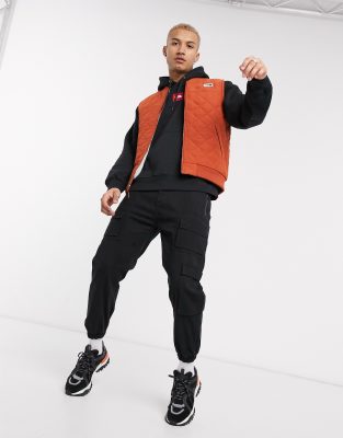 The North Face Box Drop hoodie in black 