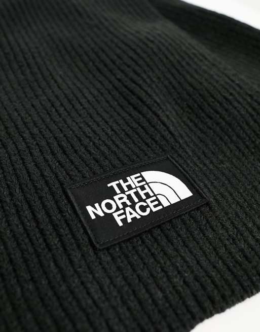 The North Face - Box - Écharpe en maille côtelée à logo - Noir, 2 de 4