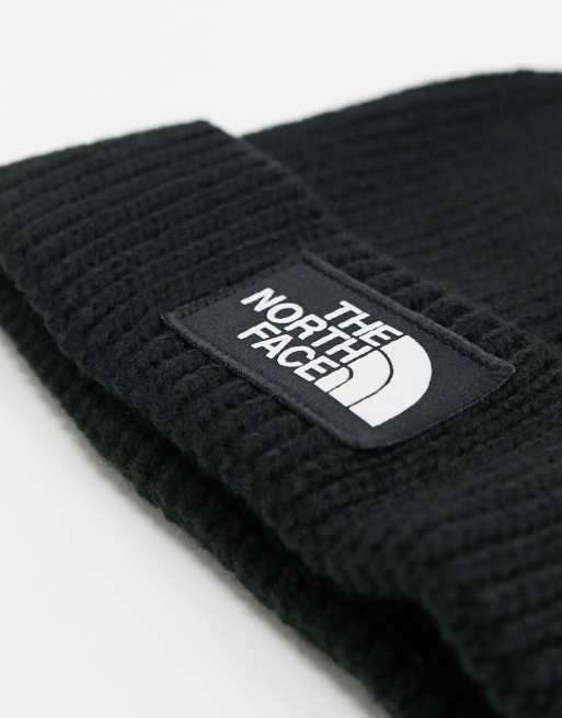 The North Face Box logo cuffed beanie in black, 2 of 4