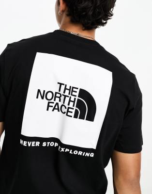 The North Face Box logo t-shirt in black | ASOS