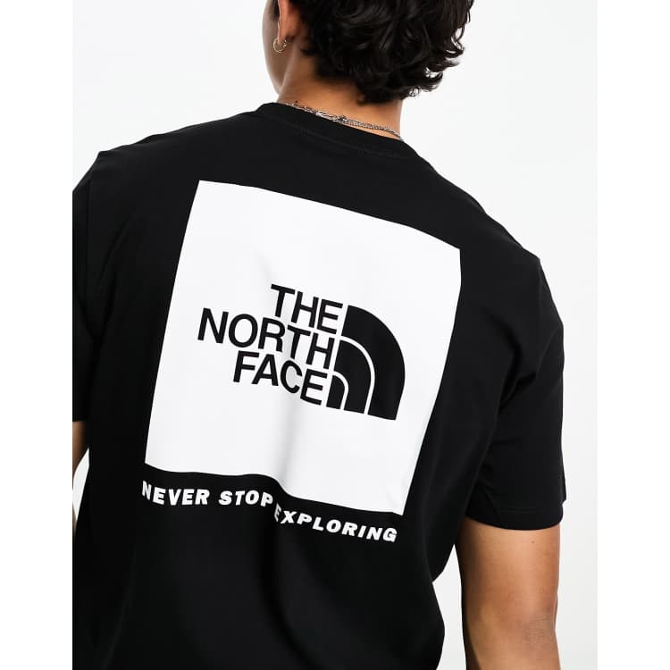 The North Face Box Logo T-Shirt in Black