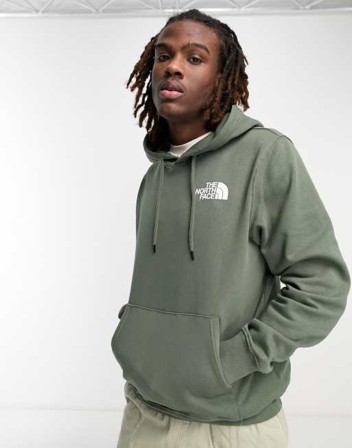 North face hoodie clearance olive green