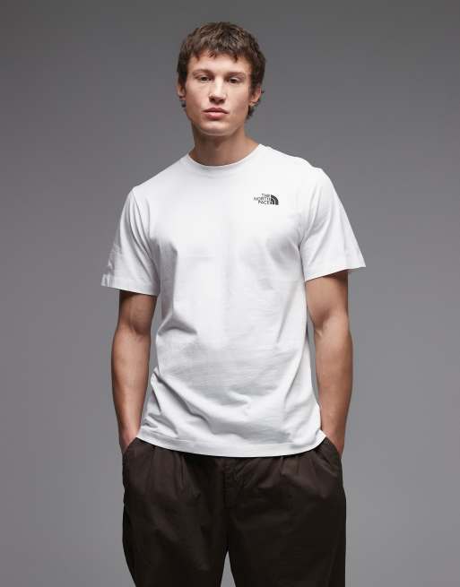The North Face Box NSE Energy backprint t-shirt in white, 3 of 5