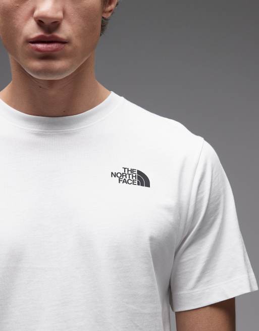 The North Face Box NSE Energy backprint t-shirt in white, 5 of 5