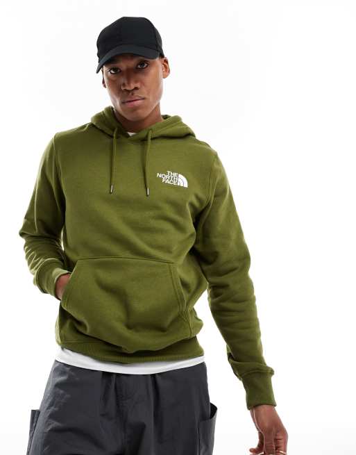 Khaki north face hoodie online