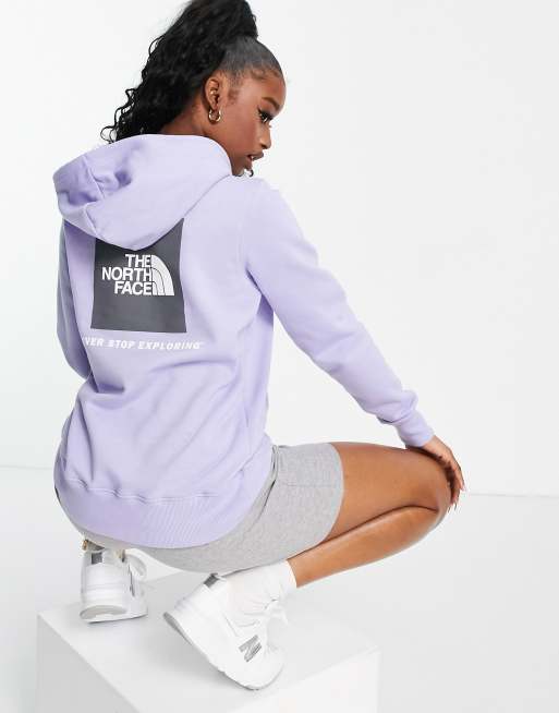 The North Face Girls Large Logo Leggings, Sweet Lavender - McElhinneys