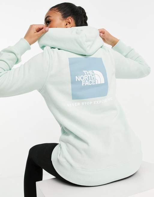 North face mint store blue