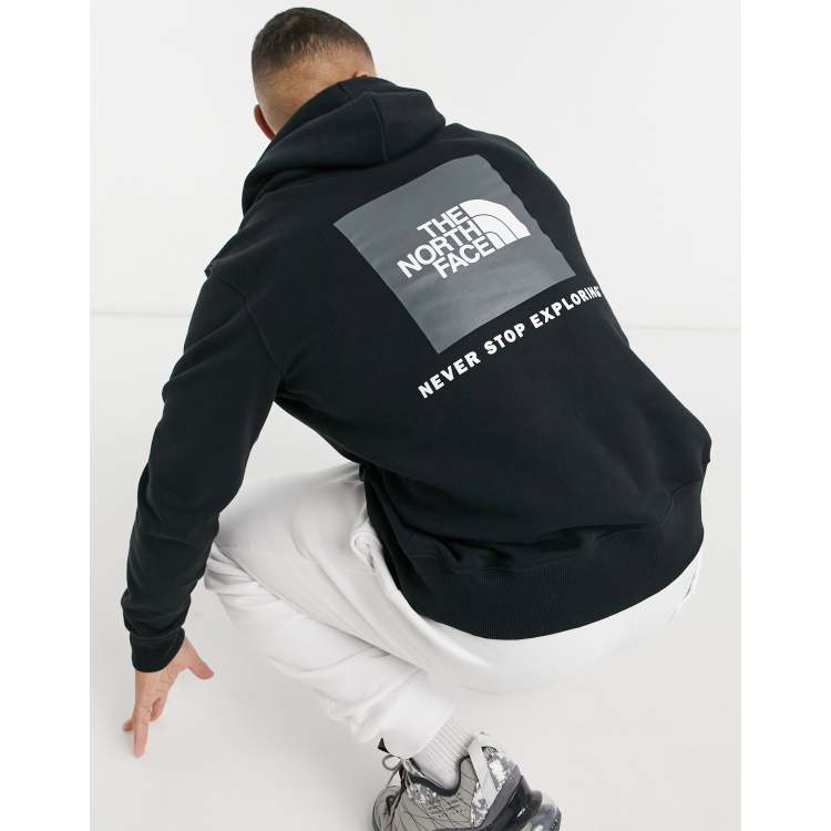 The North Face Men's Box NSE Pullover Hoodie TNF Black & White / M