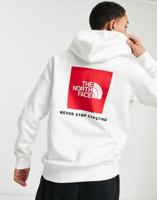 The North Face Men's Box NSE Pullover Hoodie TNF Black & White / M