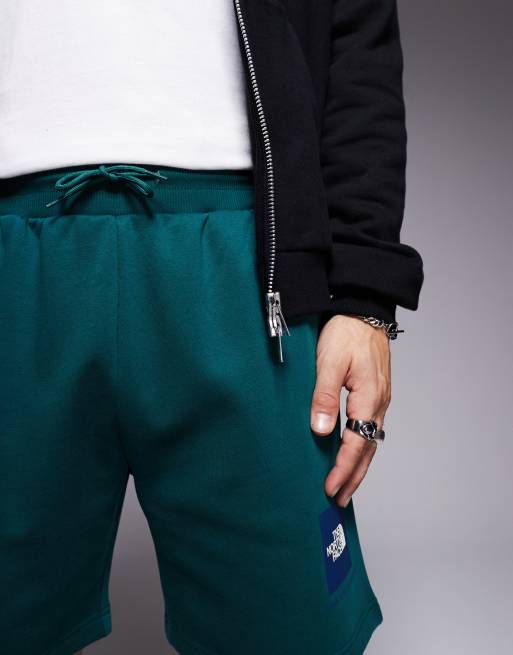 The North Face – Box NSE – Sweatshorts in Grün mit Logo, 4 von 5