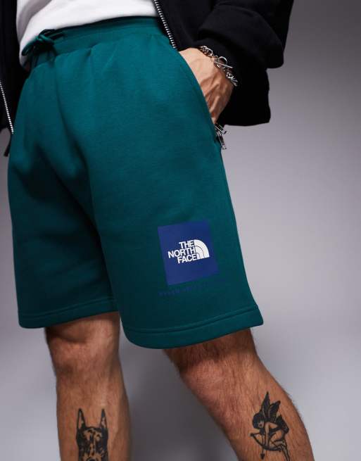 The North Face – Box NSE – Sweatshorts in Grün mit Logo, 5 von 5