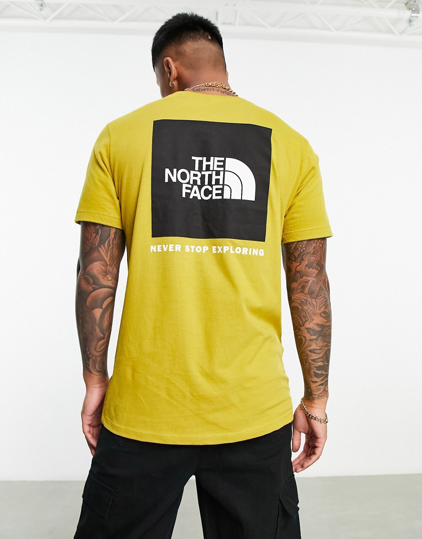 The North Face Box NSE t-shirt in gold