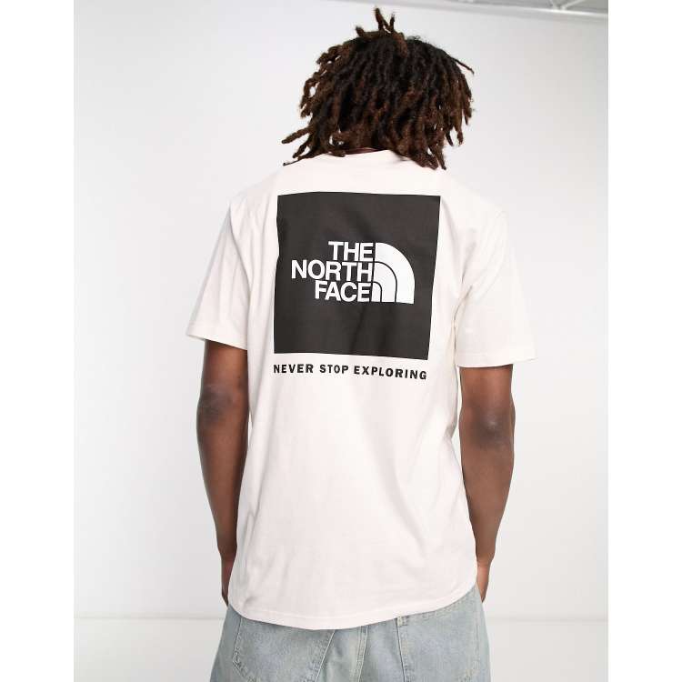 The North Face Box NSE t-shirt in off-white | ASOS