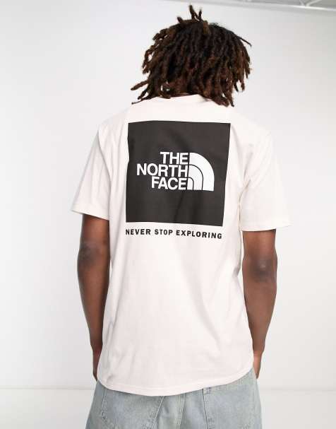 The North Face Box NSE t-shirt in off-white 