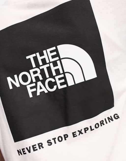The North Face Box NSE t-shirt in off-white | ASOS