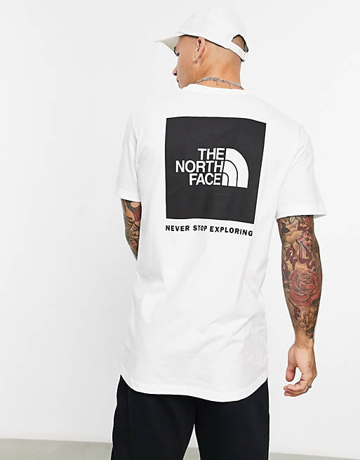 The North Face Box NSE t-shirt in white | ASOS