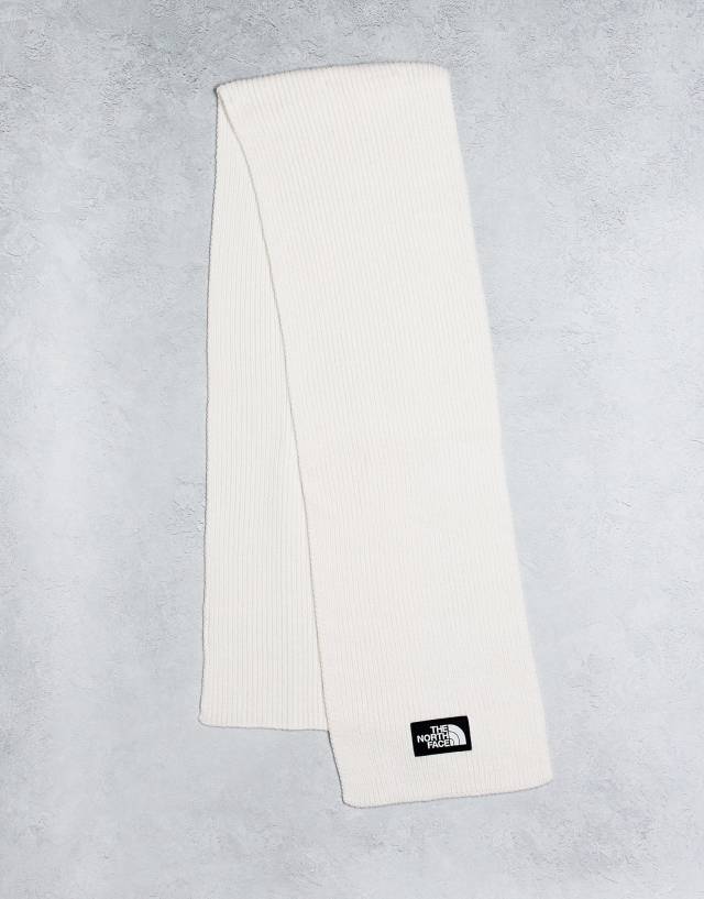 The North Face Box scarf in off-white