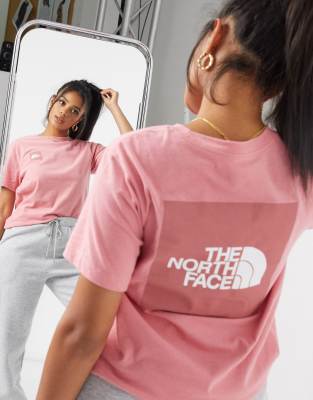 The North Face Box T Shirt In Pink Modesens