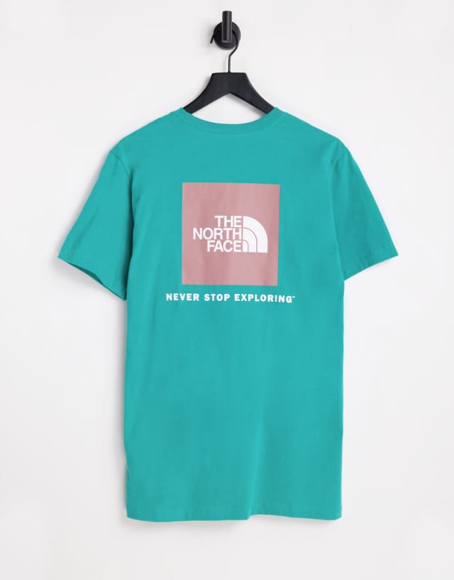 The North Face Box T-shirt in teal