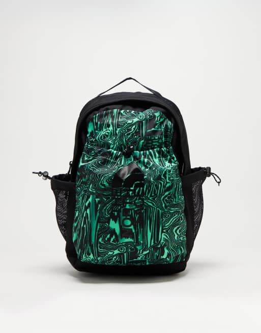 Green and hot sale black backpack