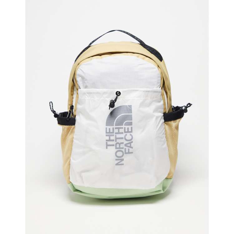 North face backpack on sale cream