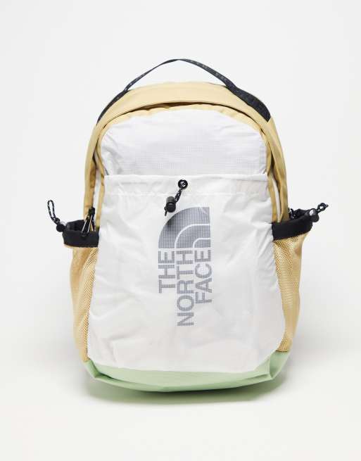 The North Face Bozer 19l backpack in stone and white