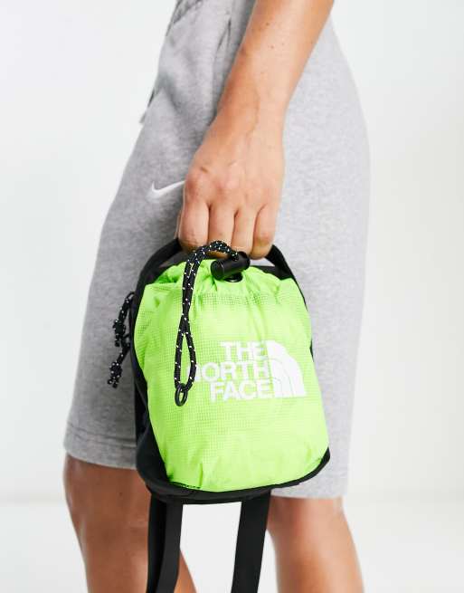 The North Face - Bozer - Borsa a tracolla color verde lime  