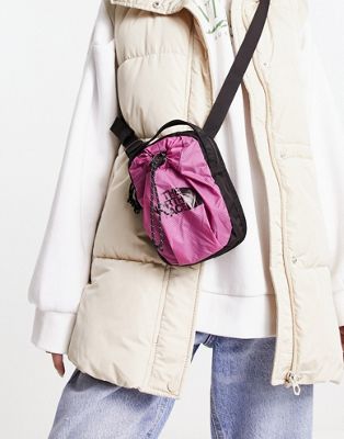 The North Face Bozer cross body bag in pink