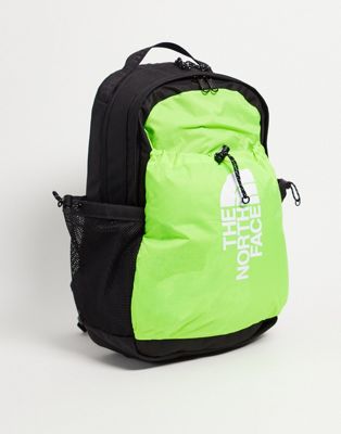 The North Face Bozer III backpack in lime green
