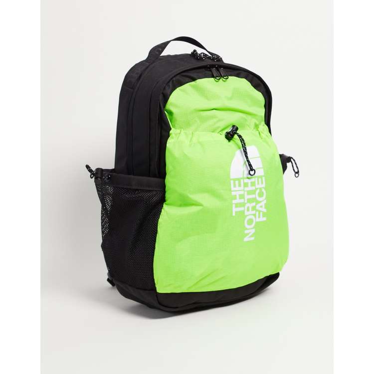 Lime green on sale north face backpack