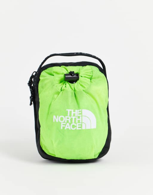 The North Face Bozer III cross body bag in lime green ASOS