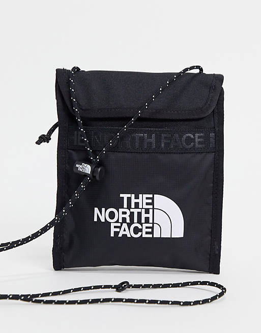 The North Face Bozer III neck pouch in black