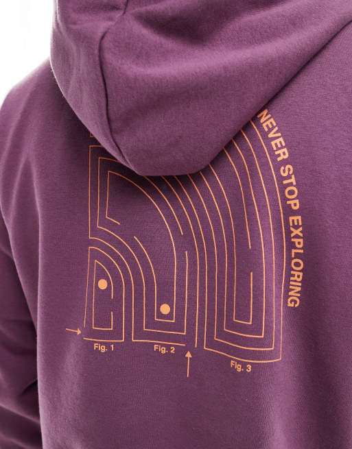 The North Face Brand Proud pullover hoodie with graphic back