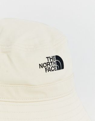 north face bucket hat white