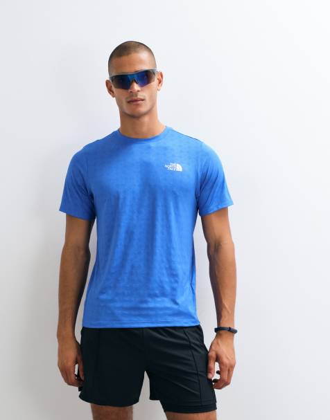 The North Face - camiseta azul con relieve Pentadome - view 1