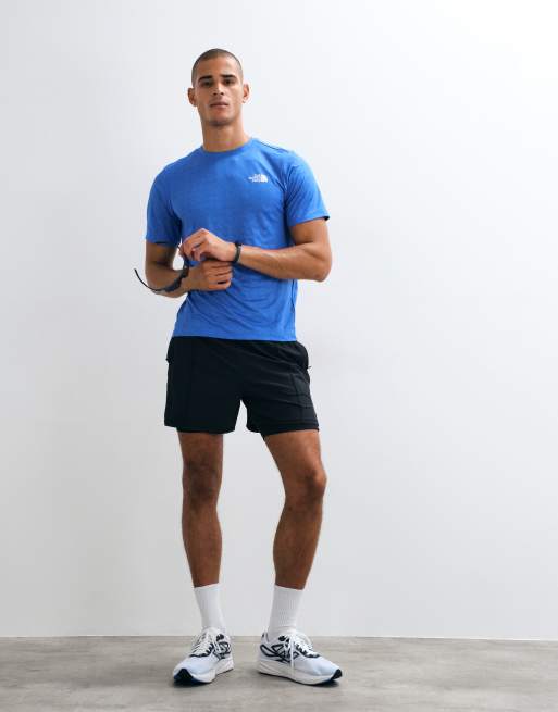 The North Face - camiseta azul con relieve Pentadome, 2 de 5