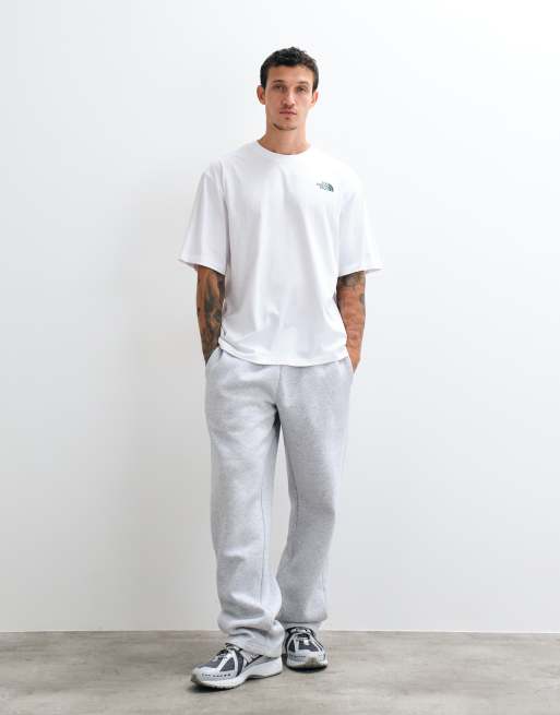 The North Face - camiseta extragrande VINTAGE MOUNTAIN en blanco, 2 de 5