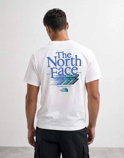 The North Face - camiseta gráfica Retro Trail en blanco, 6 de 10