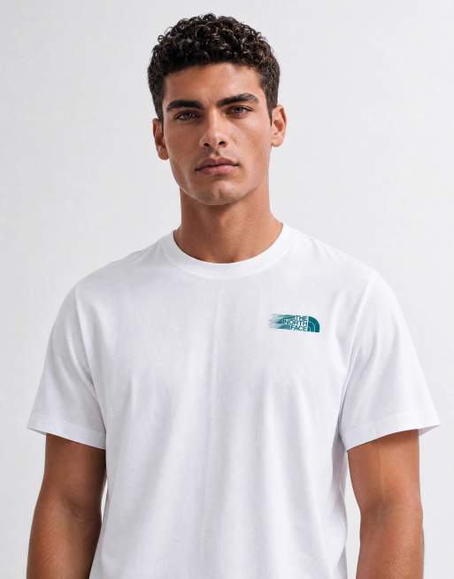 The North Face - camiseta gráfica Retro Trail en blanco, 9 de 10