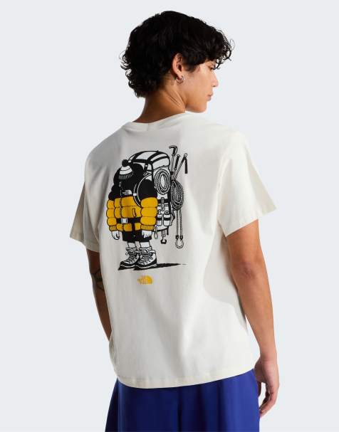The North Face camiseta gráfica unisex Gear Up Get Out en blanco dune/blanco dune - view 1