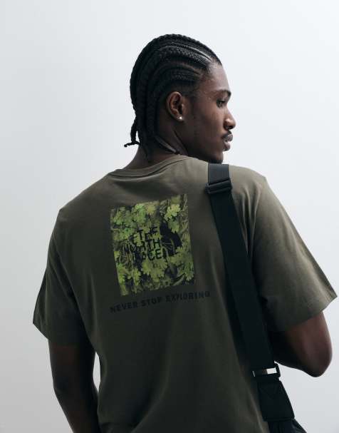 The North Face - camiseta gráfica Yosemite NSE en verde oscuro - view 1