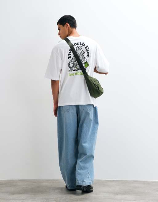 The North Face - camiseta oversize Love Wild Place en blanco, 3 de 5