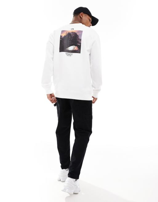 THE NORTH FACE☆Camping retro back graphic sweatshirt THE NORTH FACE Camping Retro Back Graphic Sweatshirt in