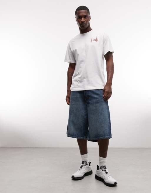 The North Face - Camping - T-shirt comoda bianca con stampa sul retro, 2 di 5