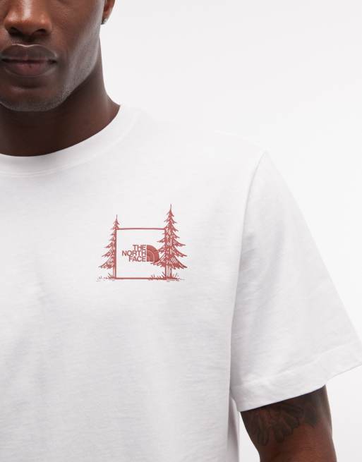 The North Face - Camping - T-shirt comoda bianca con stampa sul retro, 3 di 5