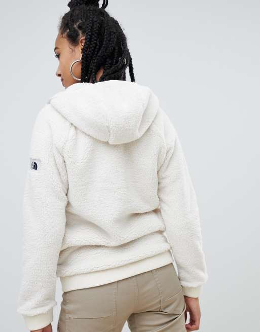 The North Face - Campshire - Bomber pour femme en polaire - Blanc