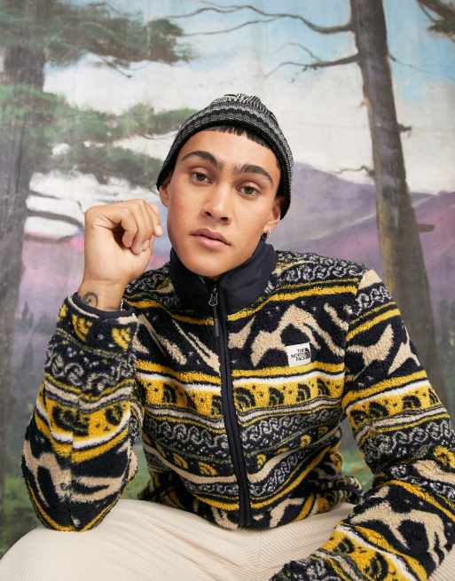 The North Face Campshire printed fleece in multi