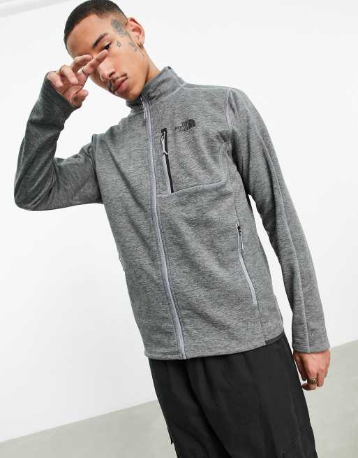 The North Face Canyonlands full zip fleece in gray