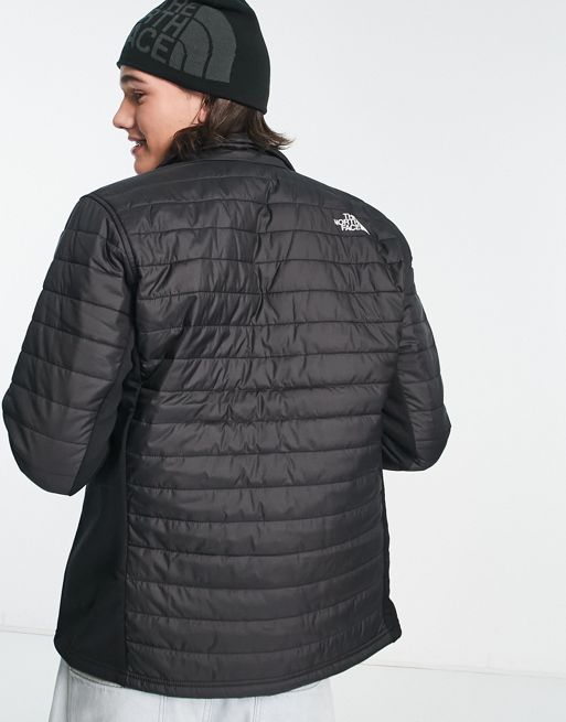 The North Face Canyonlands hybrid puffer jacket in black | ASOS