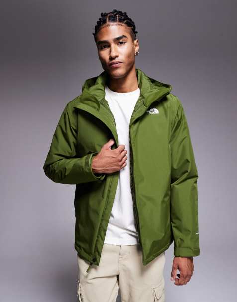 The North Face – Carto Mono Triclimate – 3-in-1-Kapuzenjacke in Waldgrün - view 1